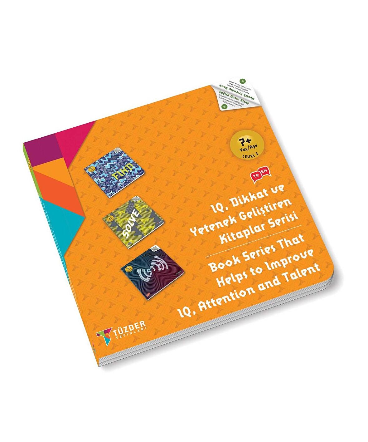7+ Yaş Seti Level 2 - IQ, Dikkat ve Yetenek Geliştiren Kitaplar Serisi