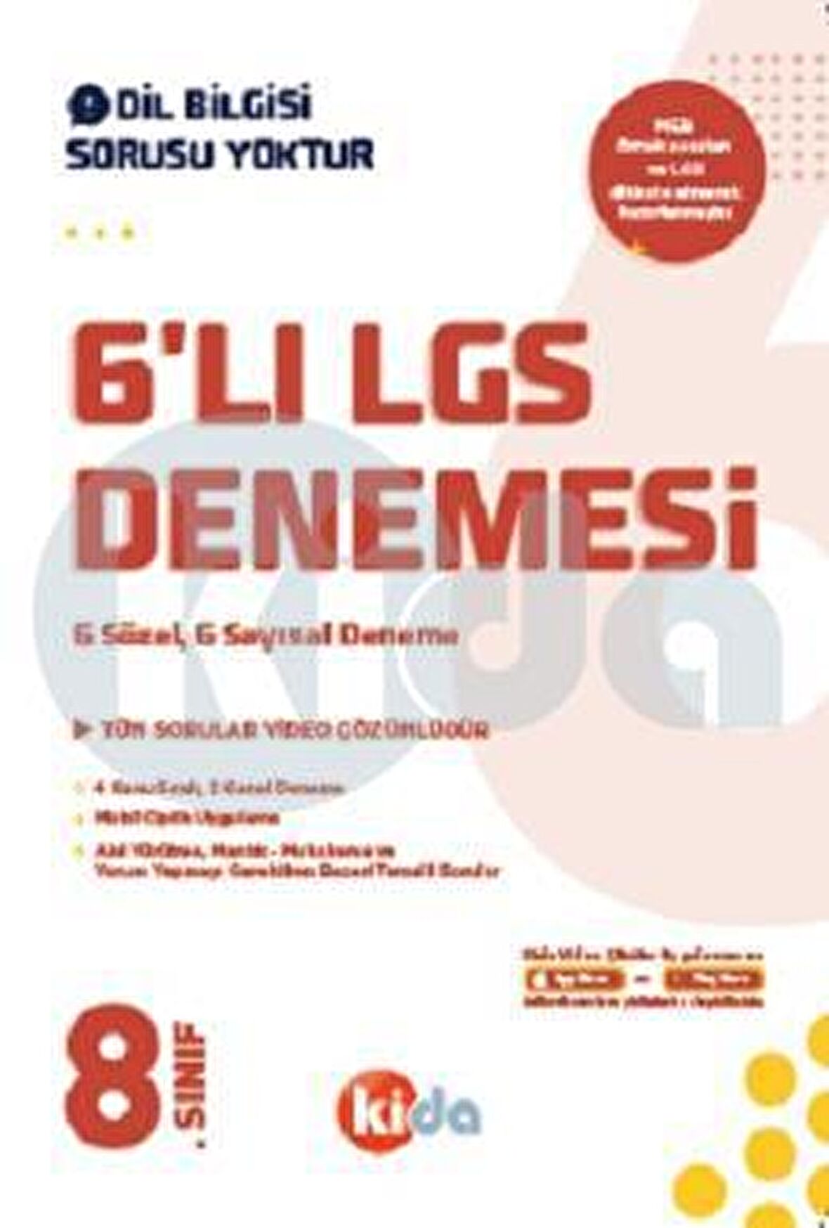 Kida 6lı LGS Deneme - 2021 Basım
