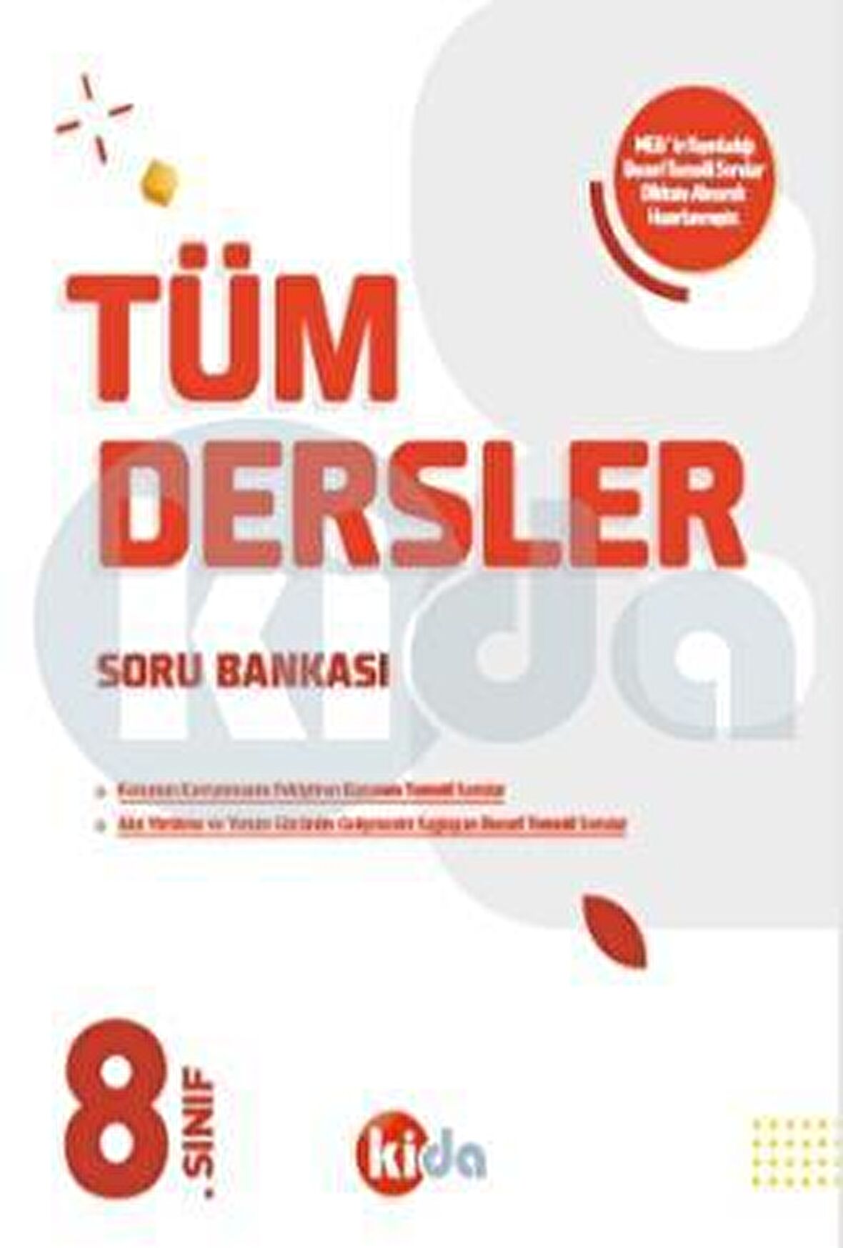 Kida 8. Sınıf Tüm Dersler Soru Bankası