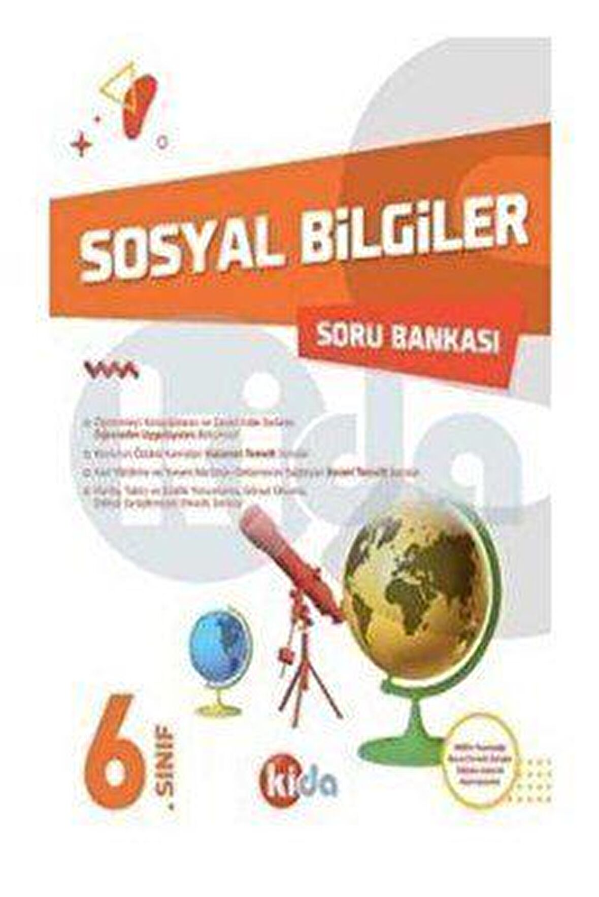 KİDA 6.SINIF SOSYAL BİLGİLER SORU BANKASI