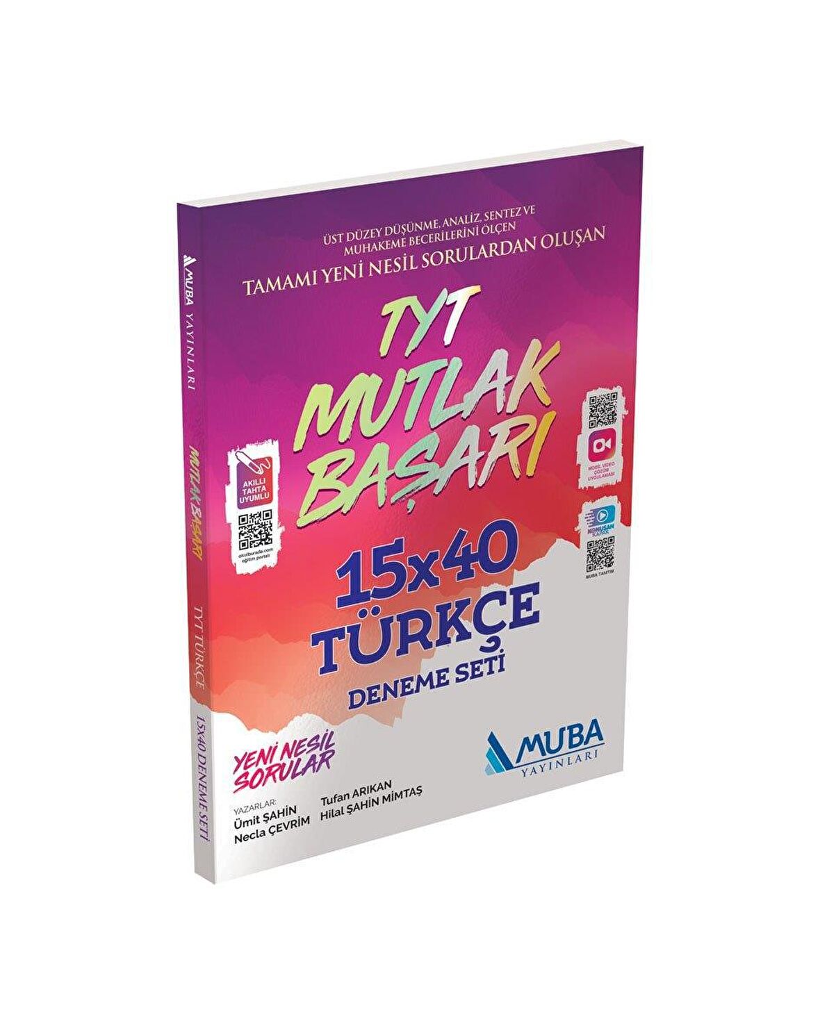 Muba TYT Mutlak Başarı 15x40 Türkçe Deneme Seti