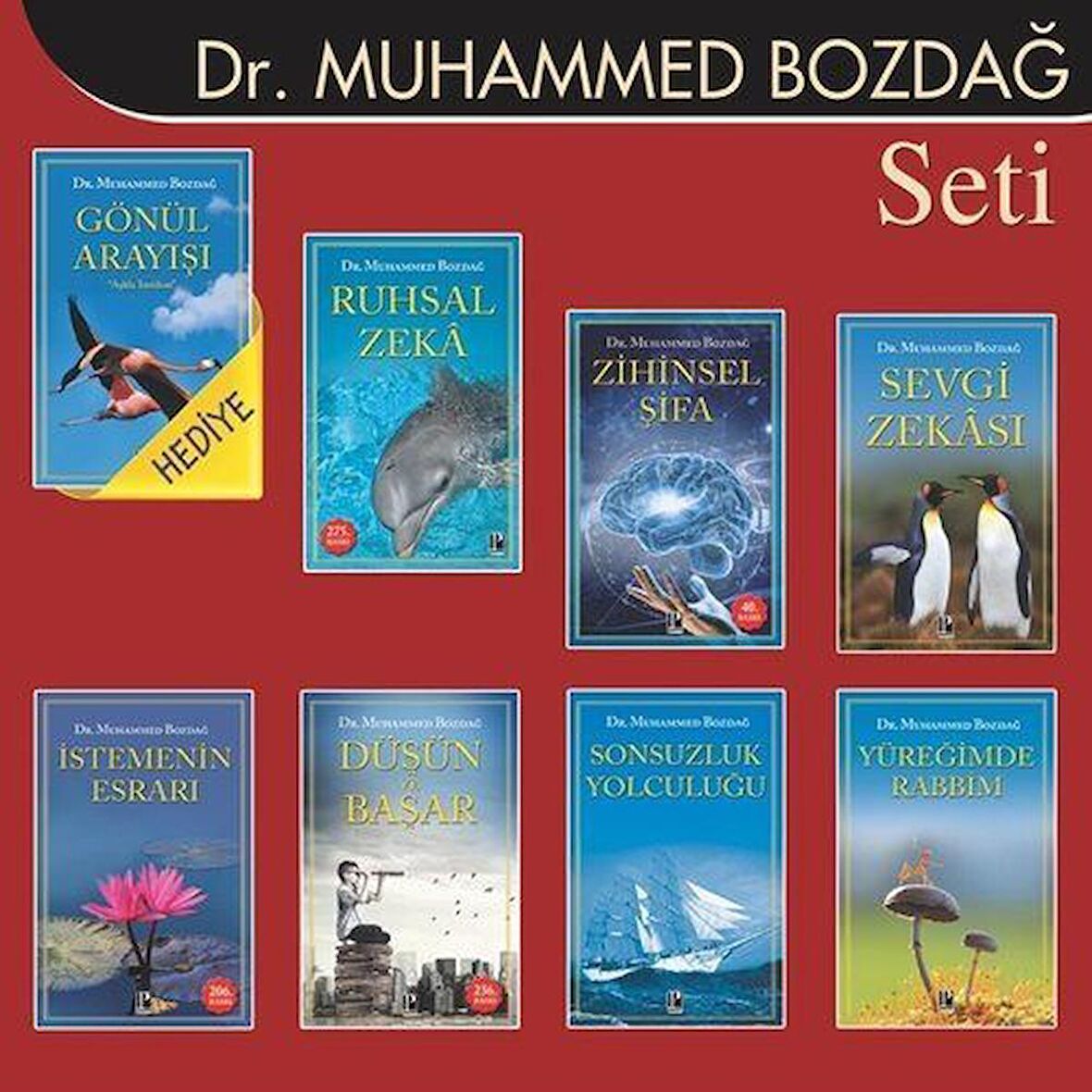 Muhammed Bozdağ Tüm Kitapları Seti (8 Kitap) (Gönül Arayışı Hediyeli) / Dr. Muhammed Bozdağ