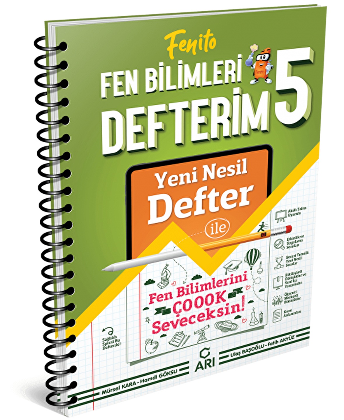 Arı Yayınları 5. Sınıf Fen Bilimleri Fenito Defterim