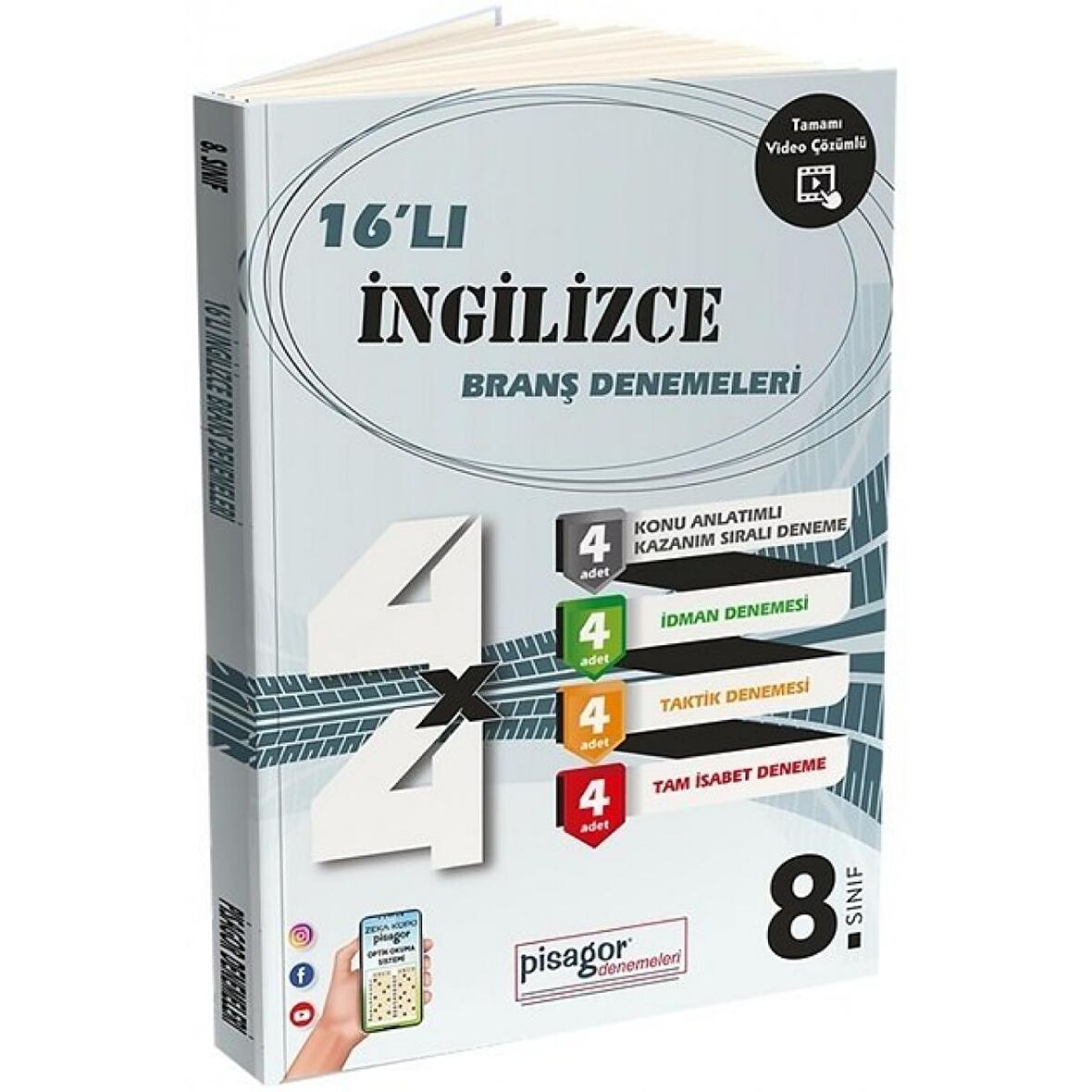 8. Sınıf Pisagor 16'lı İngilizce Denemesi