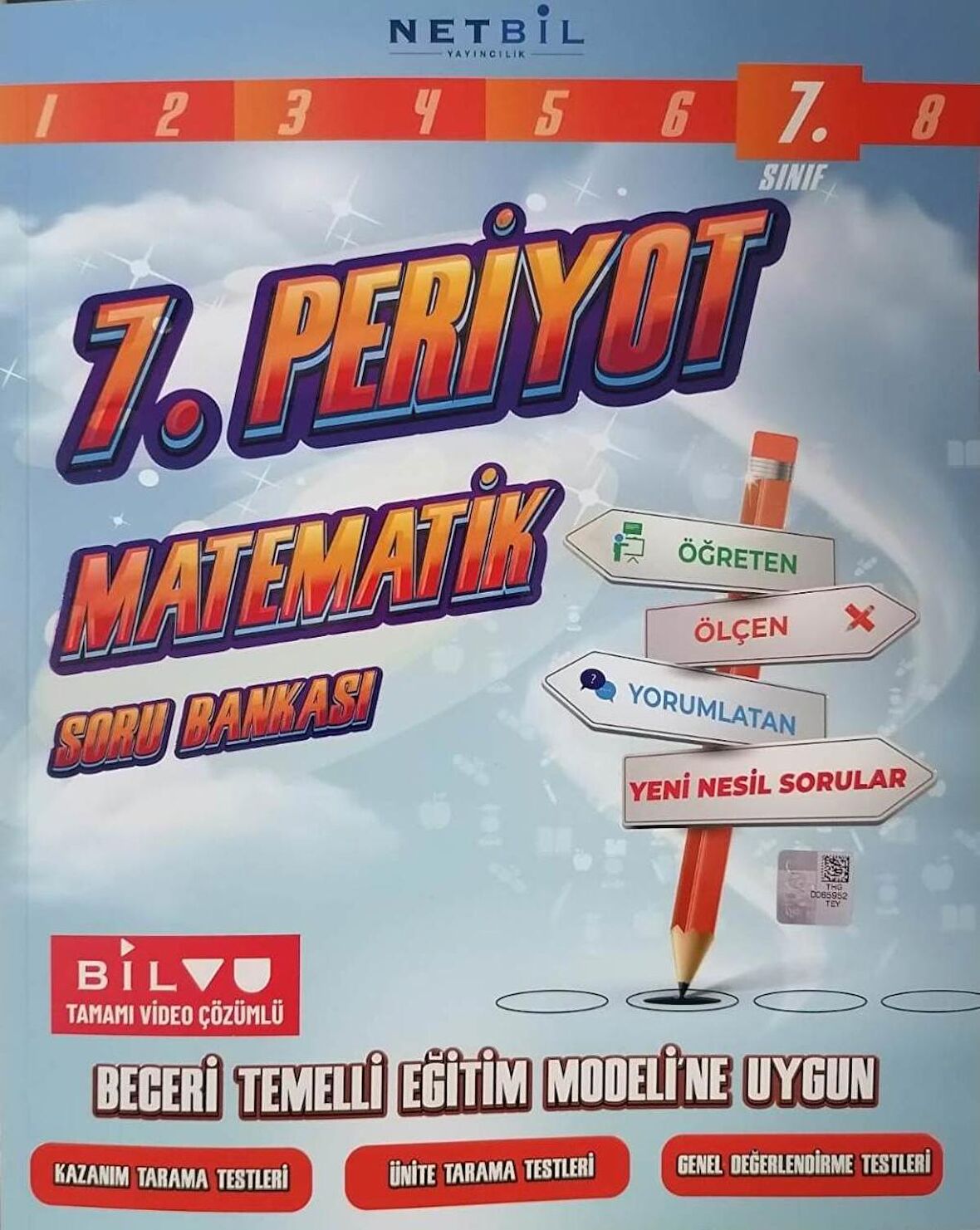 Bilfen NETBİL 7.Sınıf GRİ Periyot Matematik Soru Bankası