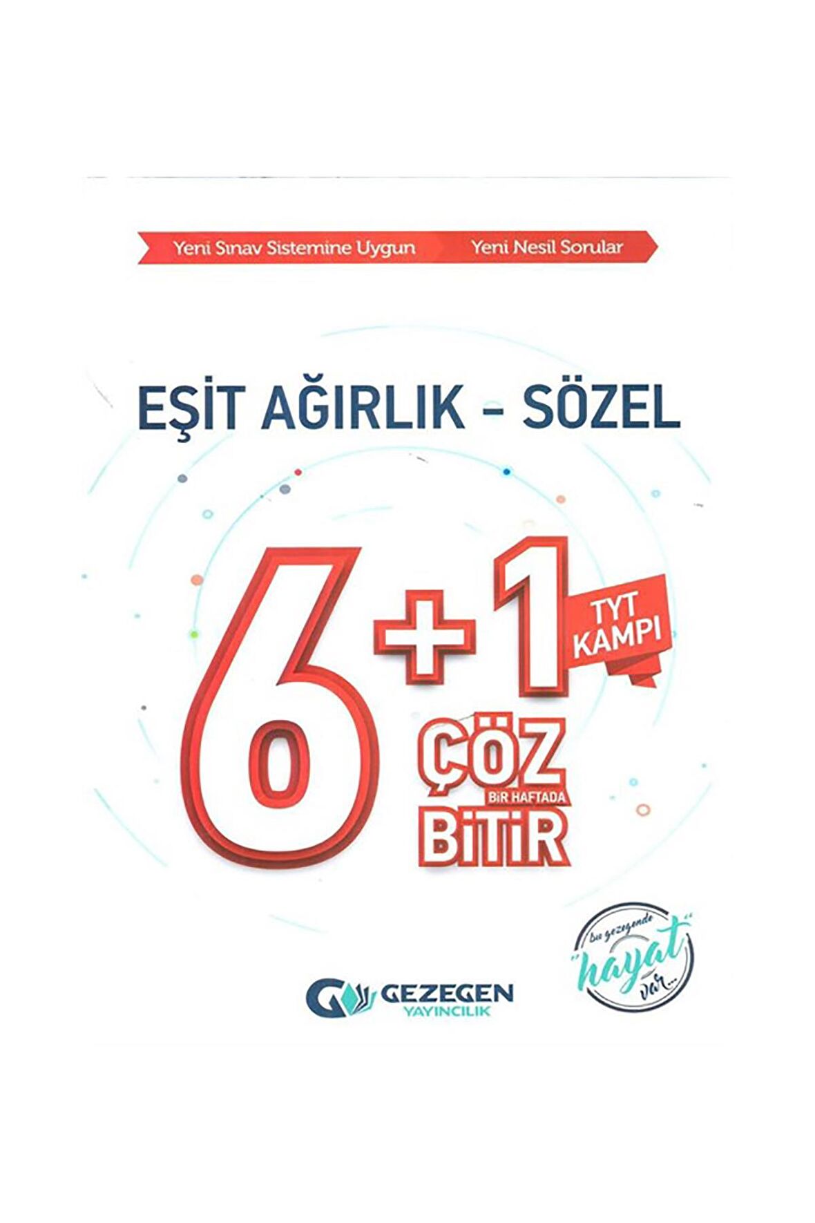 Gezegen Yayınları Tyt Eşit Ağırlık Sözel 6+1 Çöz Bitir