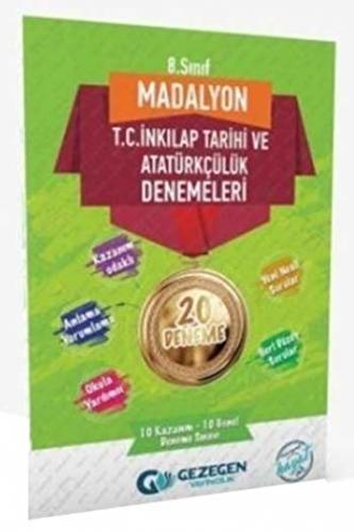 8. Sınıf Madalyon T.C. İnkılap Tarihi ve Atatürkçülük Denemeleri