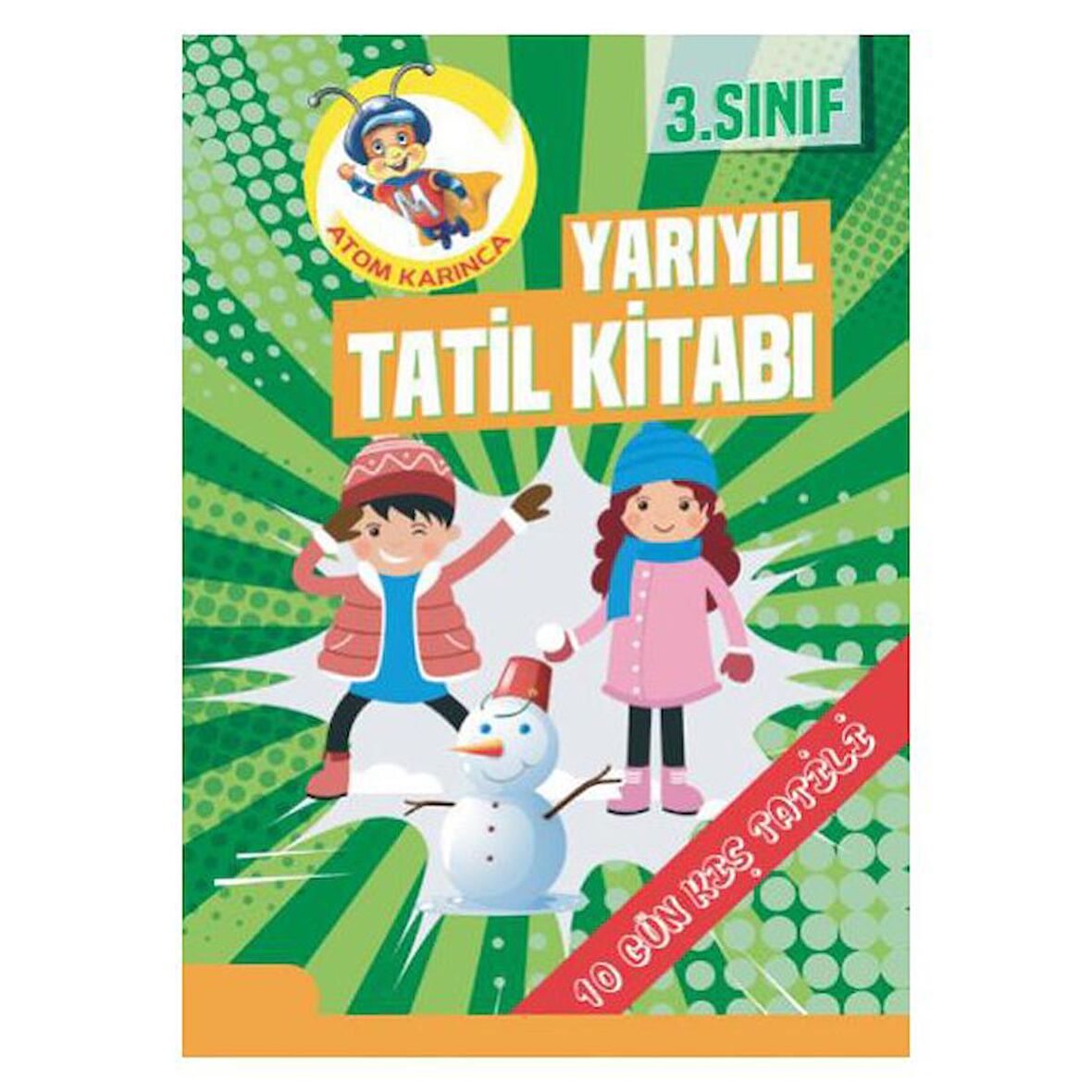 Atom Karınca 3.sınıf Yarıyıl Tatil Kitabı