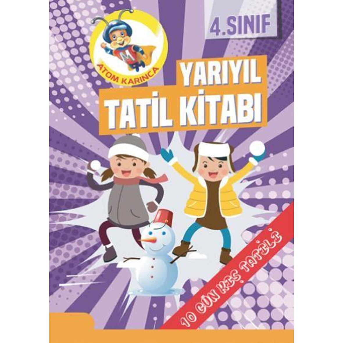 Atom Karınca 4.sınıf Yarıyıl Tatil Kitabı