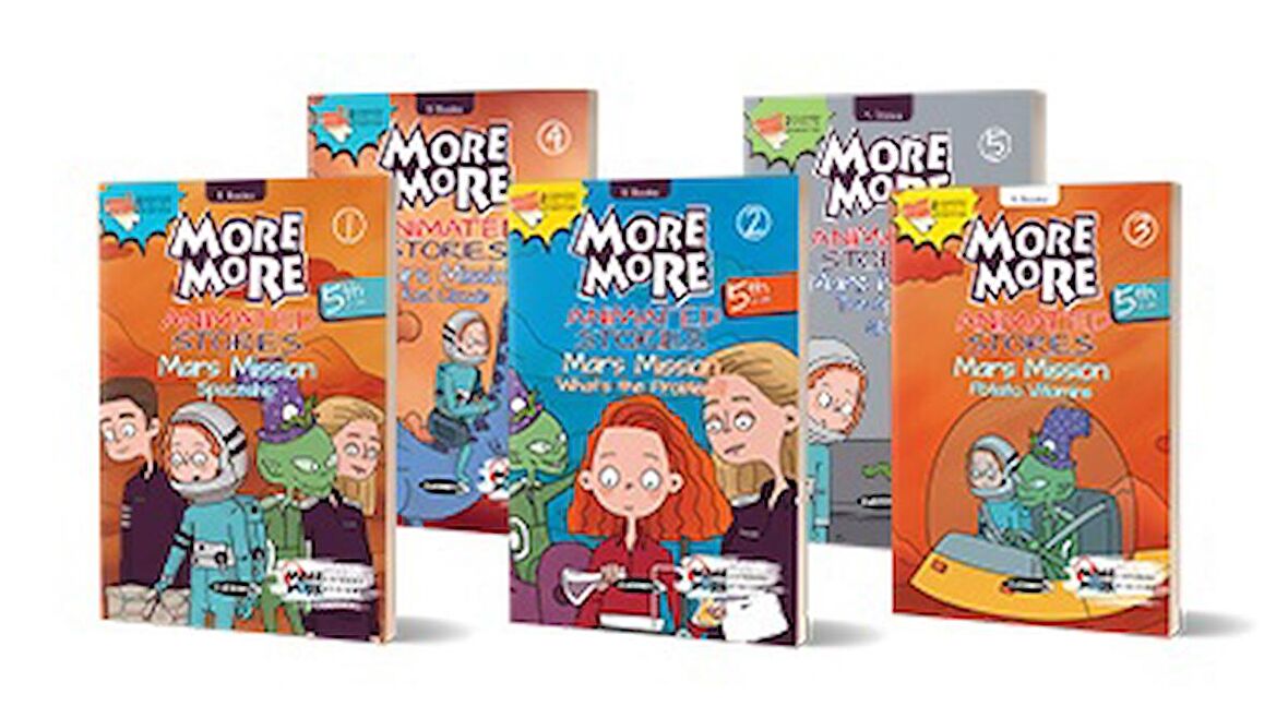 Kurmay Elt 5. Sınıf More & More Hikaye Seti (5 Kitap) 2023