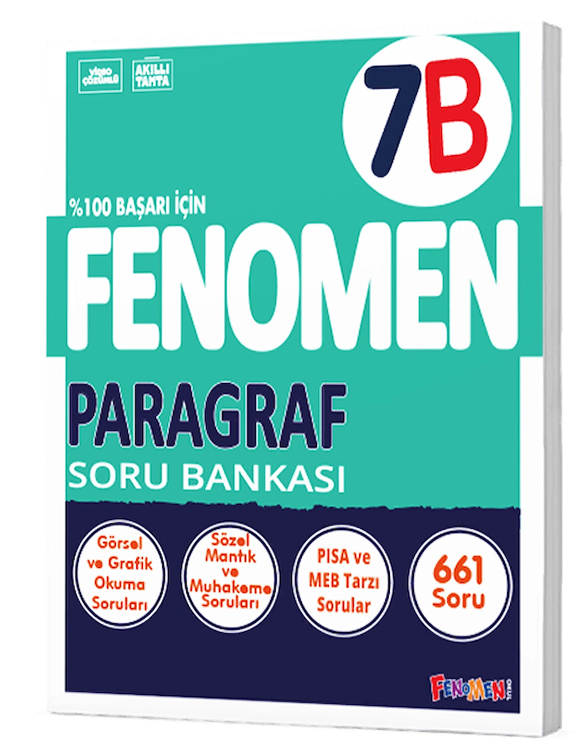 Fenomen Yayınları 7. Sınıf Paragraf B Soru Bankası