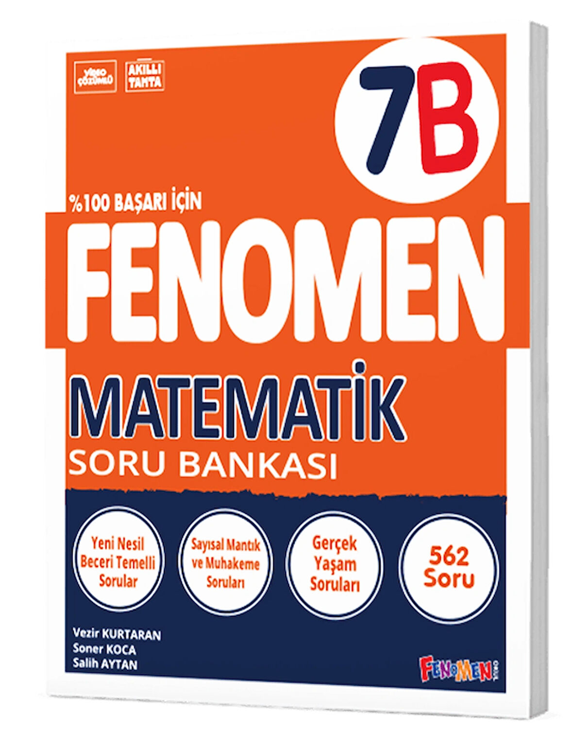 Fenomen Yayınları 7. Sınıf Matematik B Soru Bankası