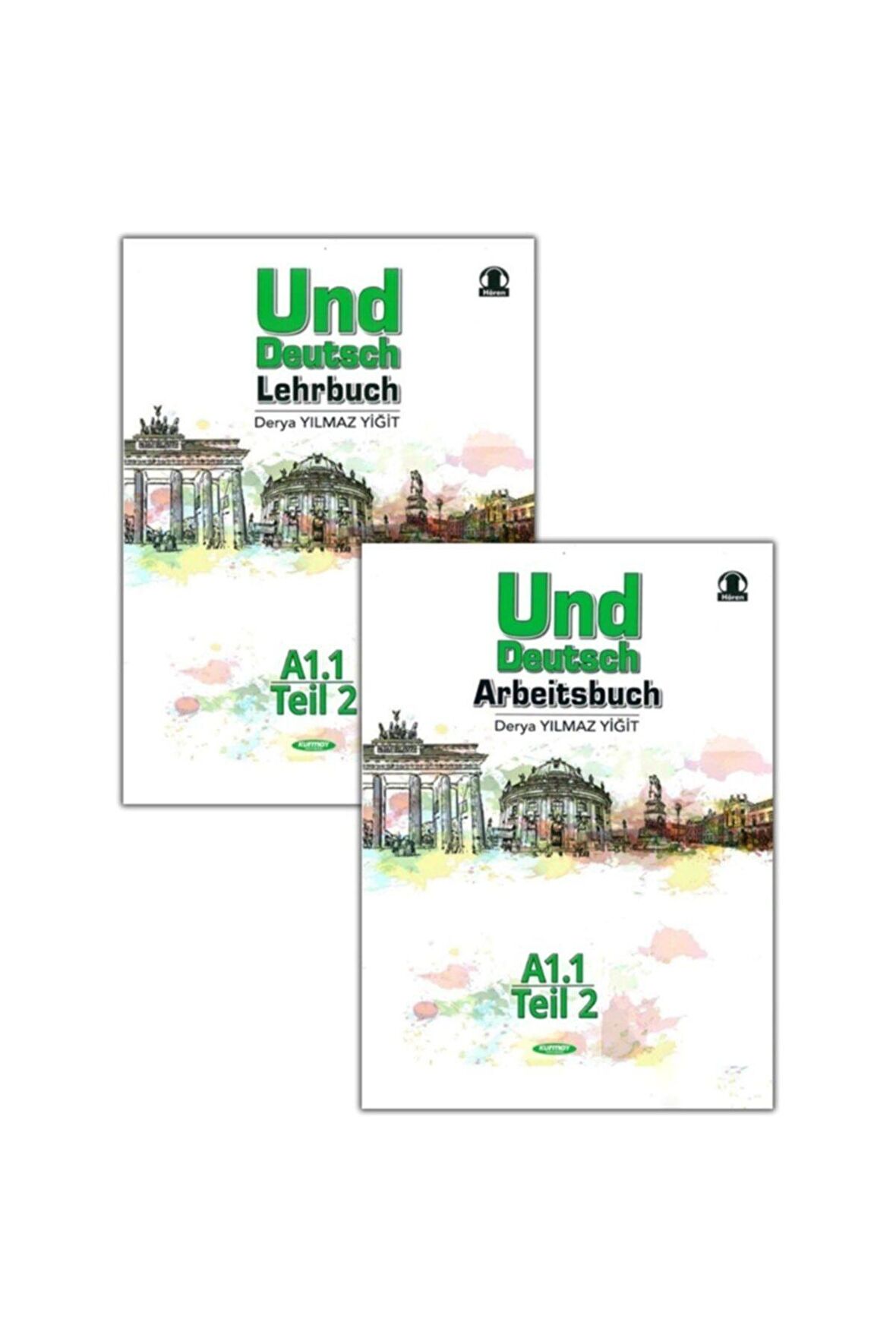 Almanca Und Deutsch Lehrbuch A1.1 Teil 2 and Und Deutsch Arbeıtsbuch A1.1 Teil 2 Kurmay ELT Yayınları