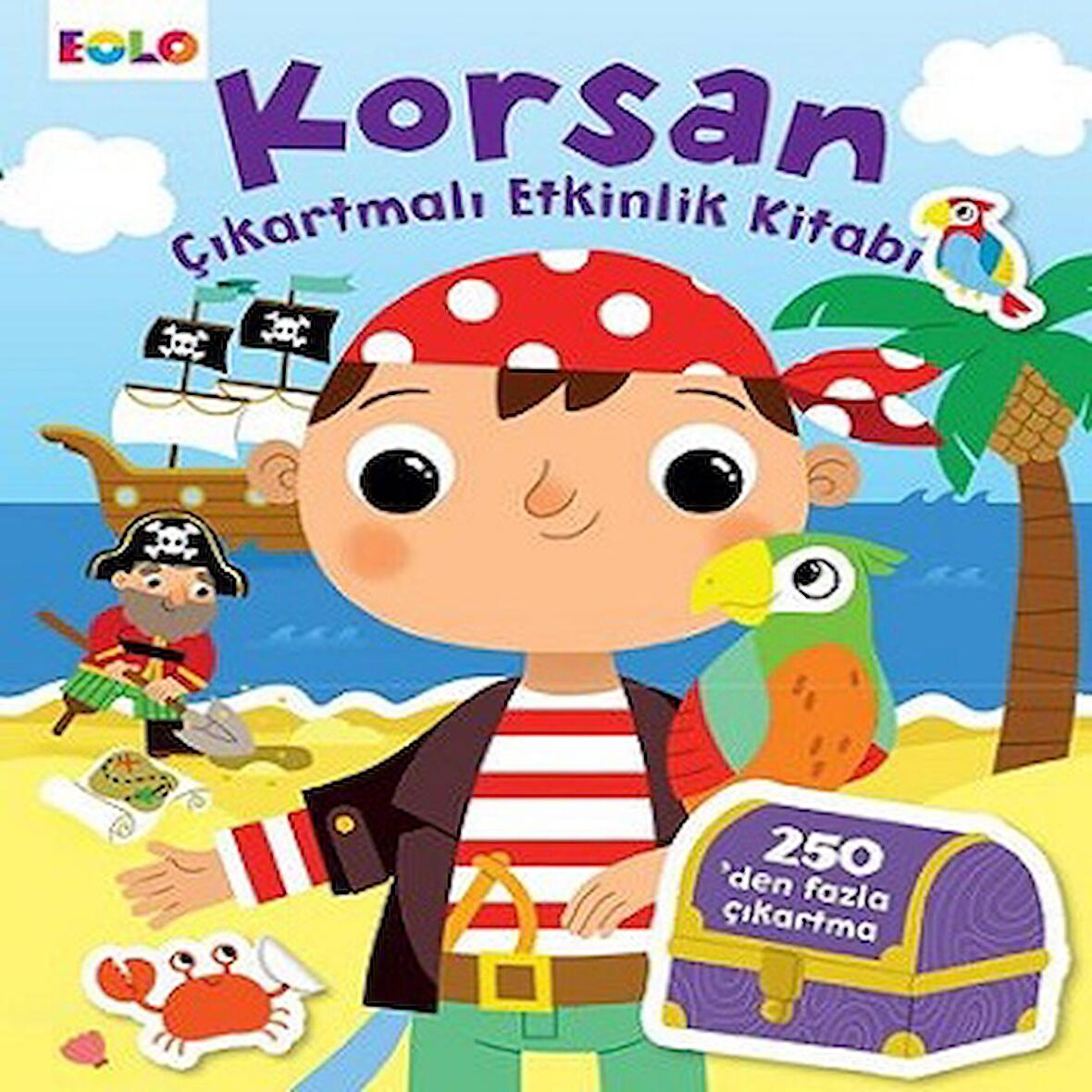 Korsan Çıkartmalı Etkinlik Kitabı