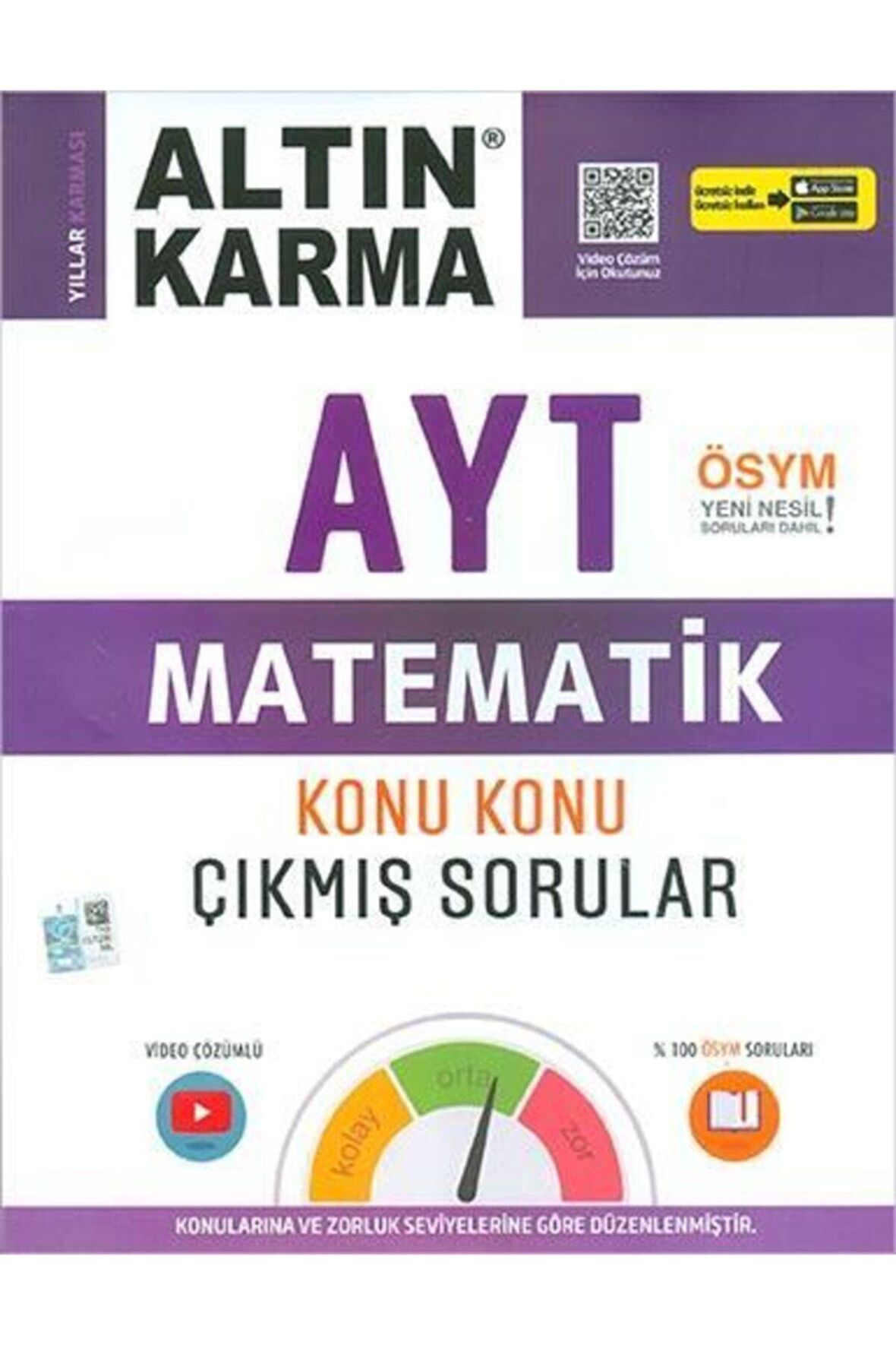 Altın Karma AYT  Matematik  Konu Konu Çıkmış Sorular