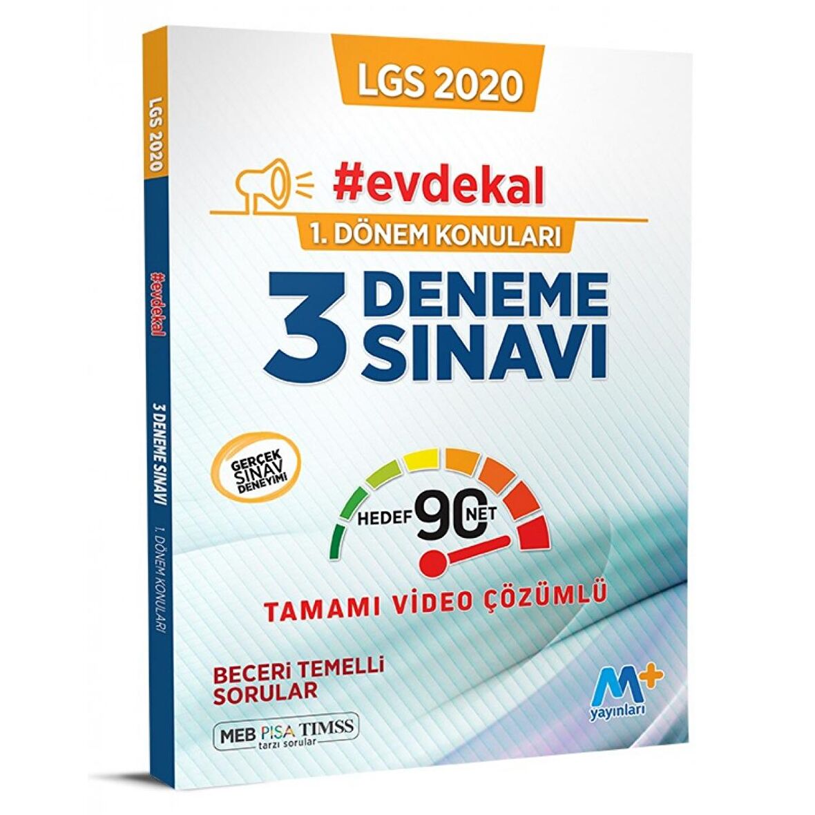 8. Sınıf Lgs 1. Dönem 3 Deneme Video Çözümlü Martı Plus Yayınları