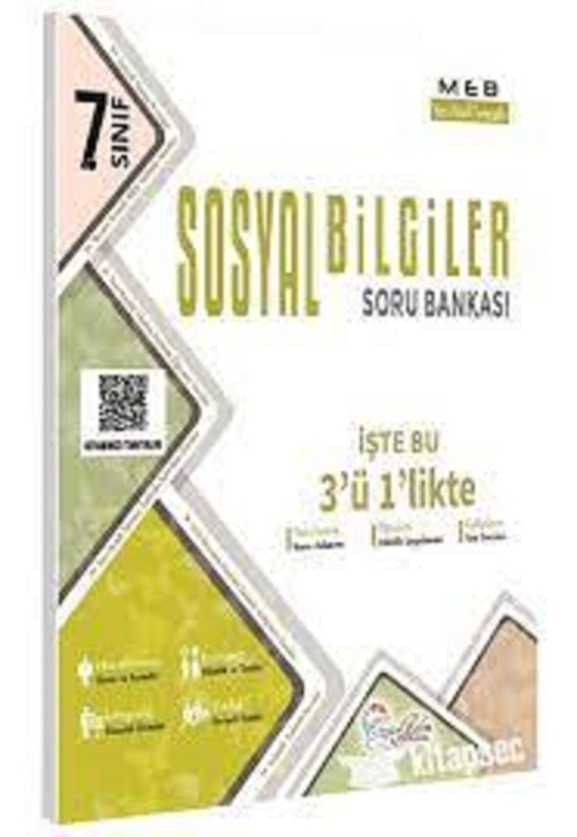 7. Sınıf Sosyal Bilgiler Soru Bankası Özgün Bilim Yayınları