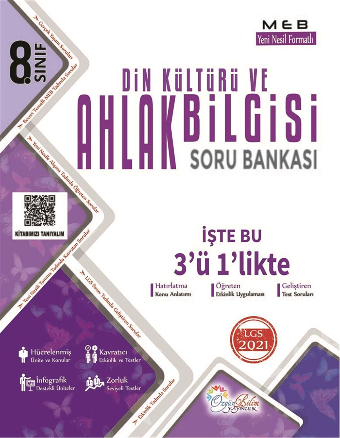 Özgün Yayınları Bilim 8. Sınıf Din Kültürü Ve Ahlak Bilgisi Soru Bankası