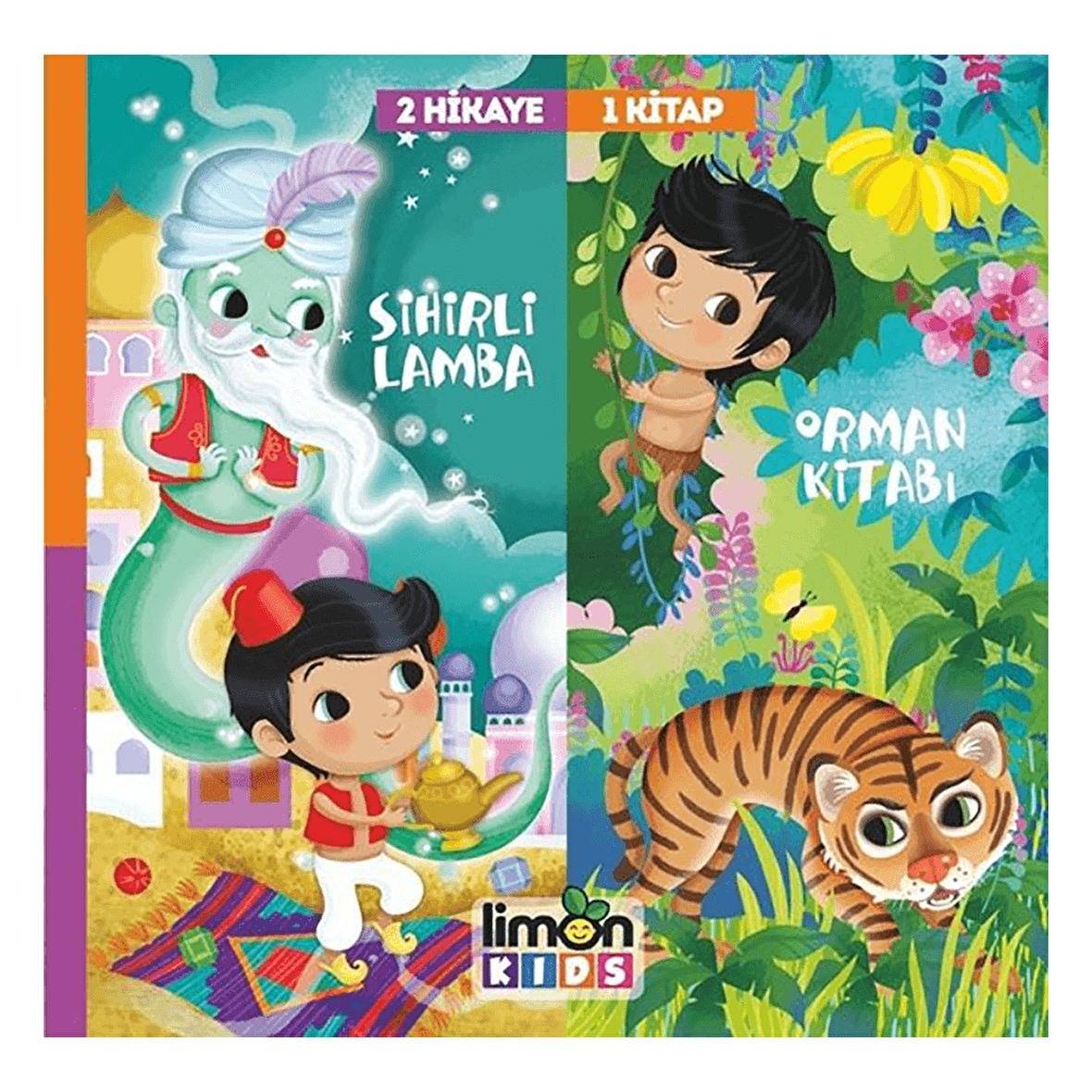2 Hikaye 1 Kitap: Sihirli Lamba - Orman Kitabı