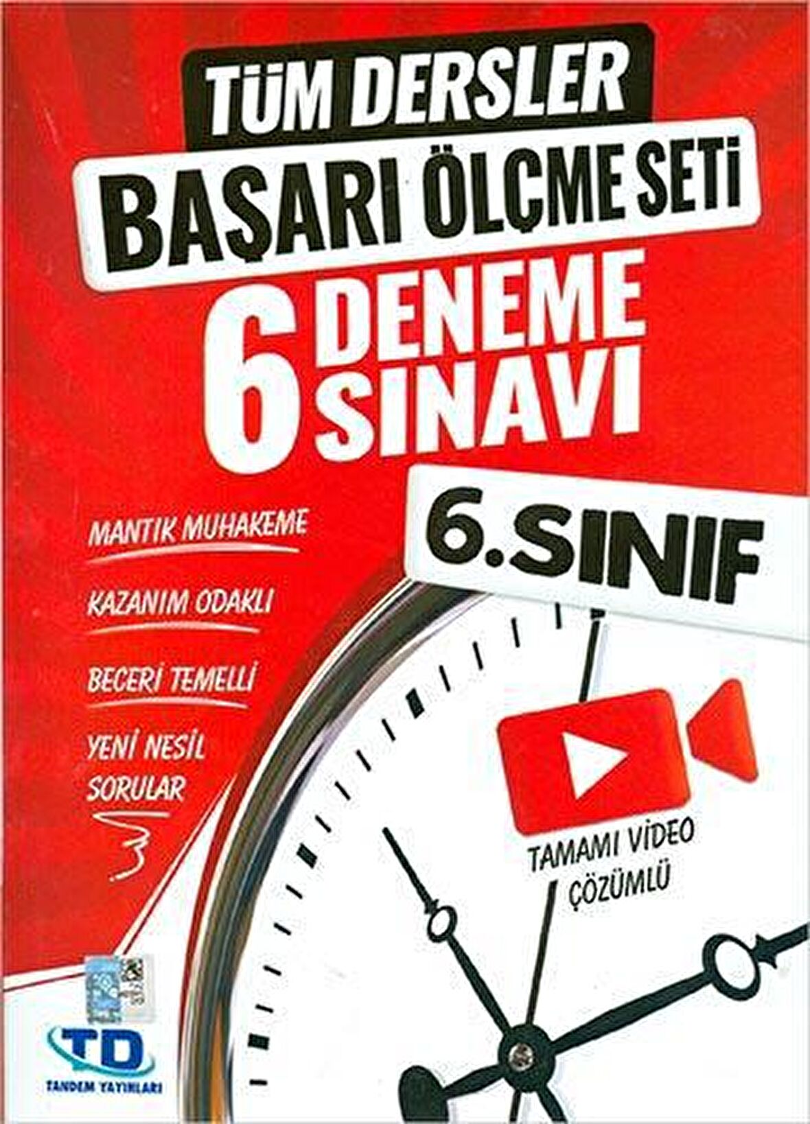 6. Sınıf Tüm Dersler Başarı Ölçme Seti 6 Deneme Sınavı