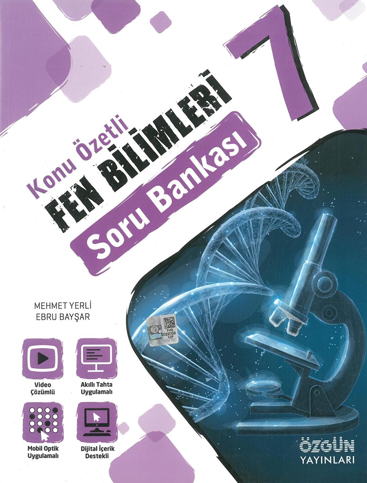 Özgün Yayınları 7. Sınıf Fen Bilimleri Konu Özetli Soru Bankası