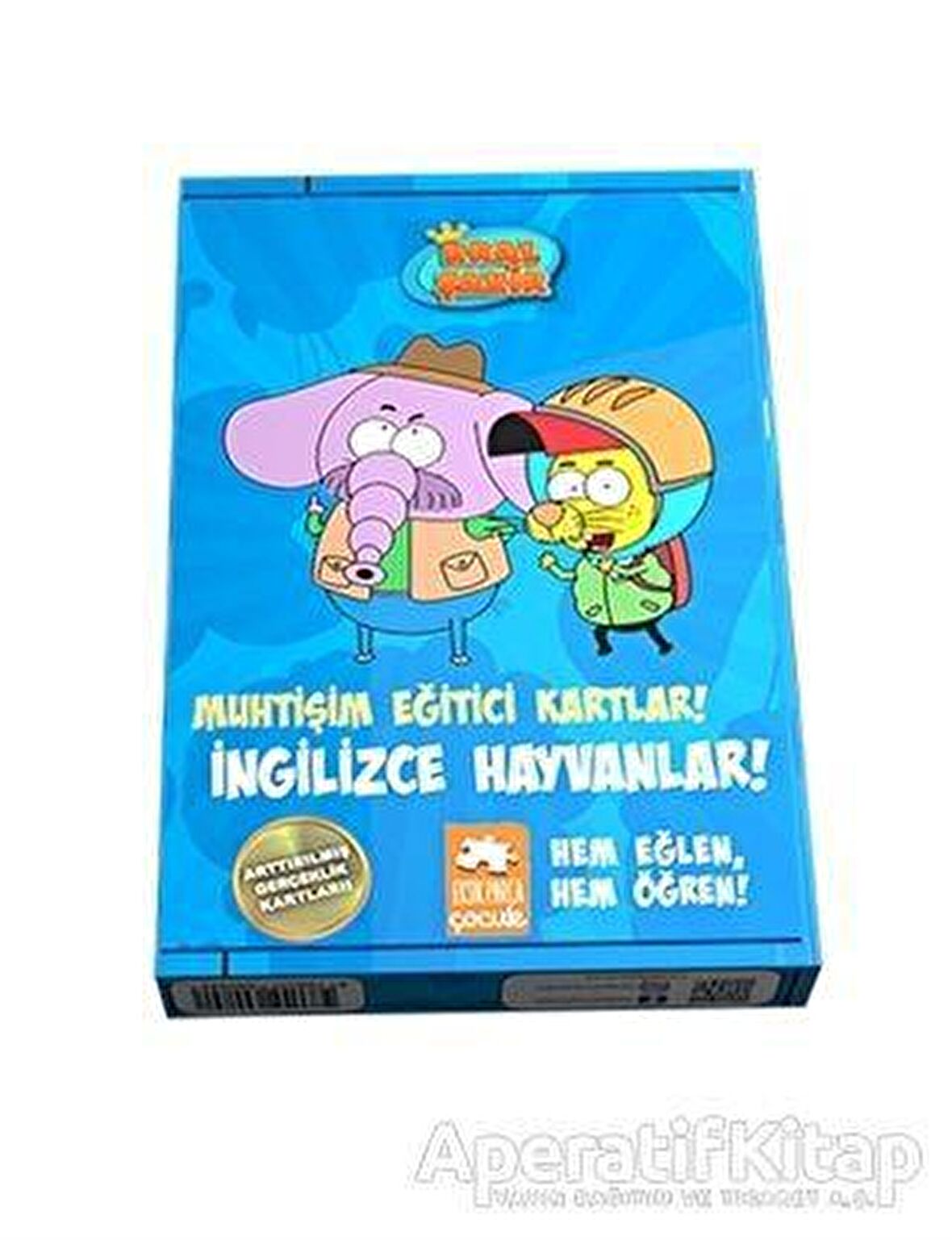 Muhtişim Eğitici Kartlar! - İngilizce Hayvanlar!