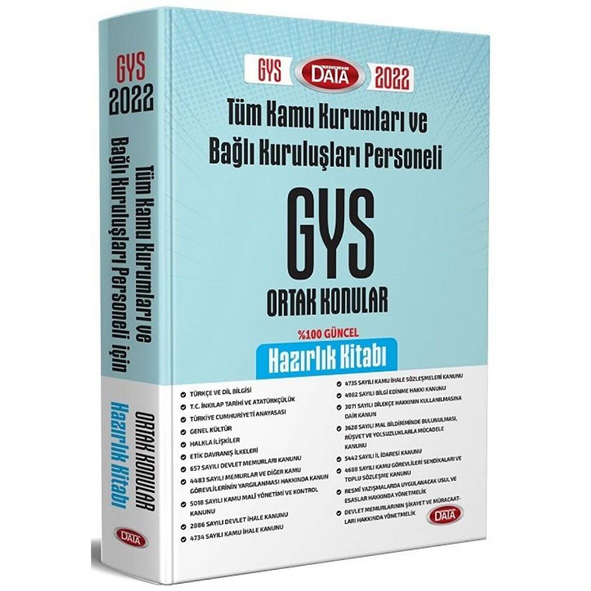 2023 GYS Tüm Kamu Kurumları için Ortak Konular Konu Anlatımlı Hazırlık Kitabı Görevde Yükselme