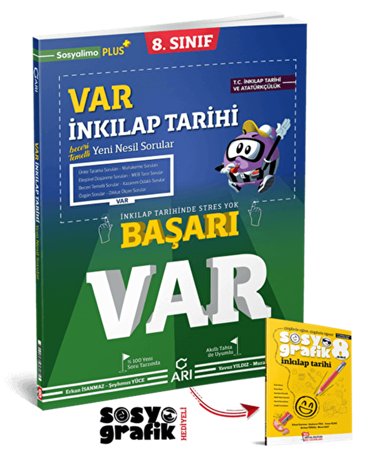 Arı Yayınları 8. Sınıf Var İnkılap Tarihi Beceri Temelli Yeni Nesil Sorular