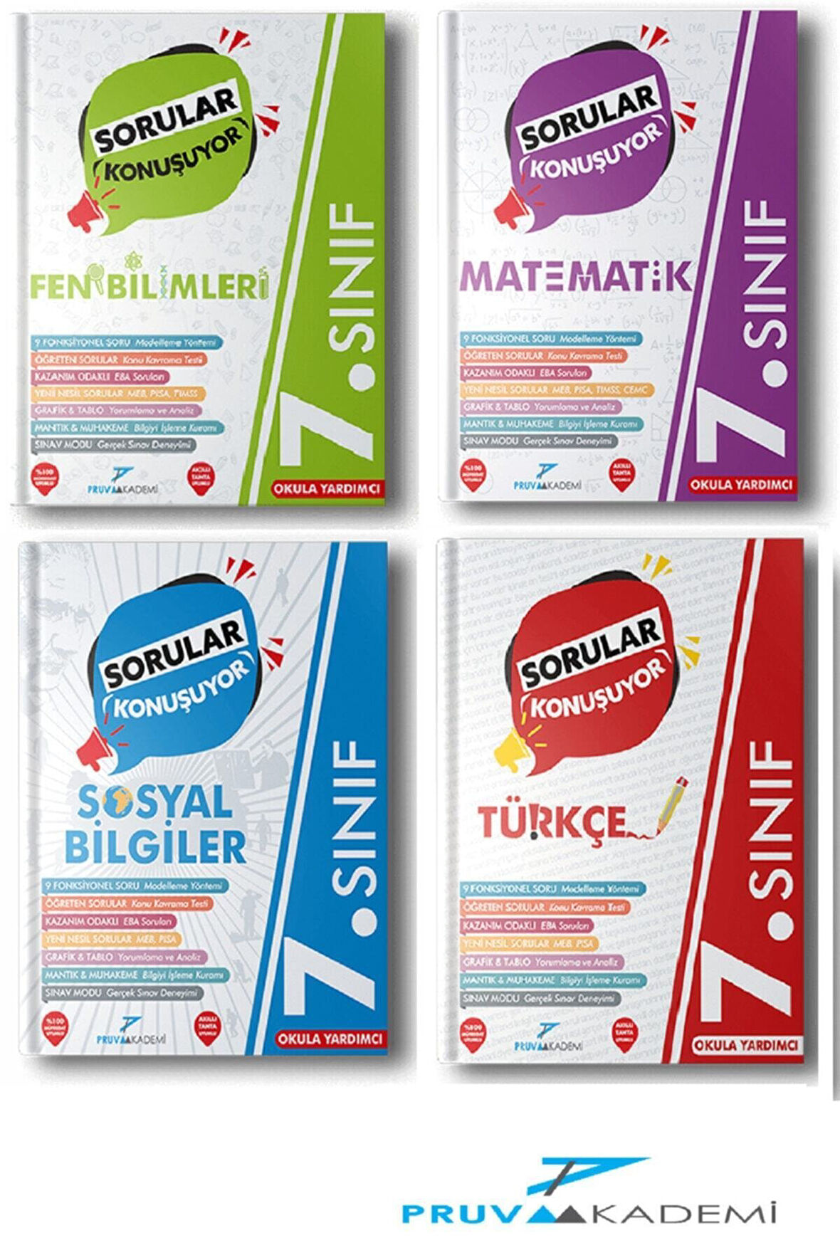 7. Sınıf Sorular Konuşuyor Soru Bankası Set 2021