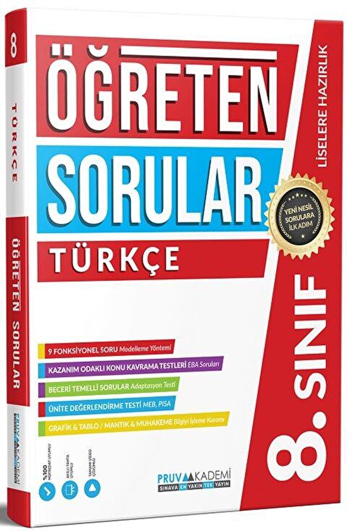 8. Sınıf Türkçe Öğreten Soru Bankası