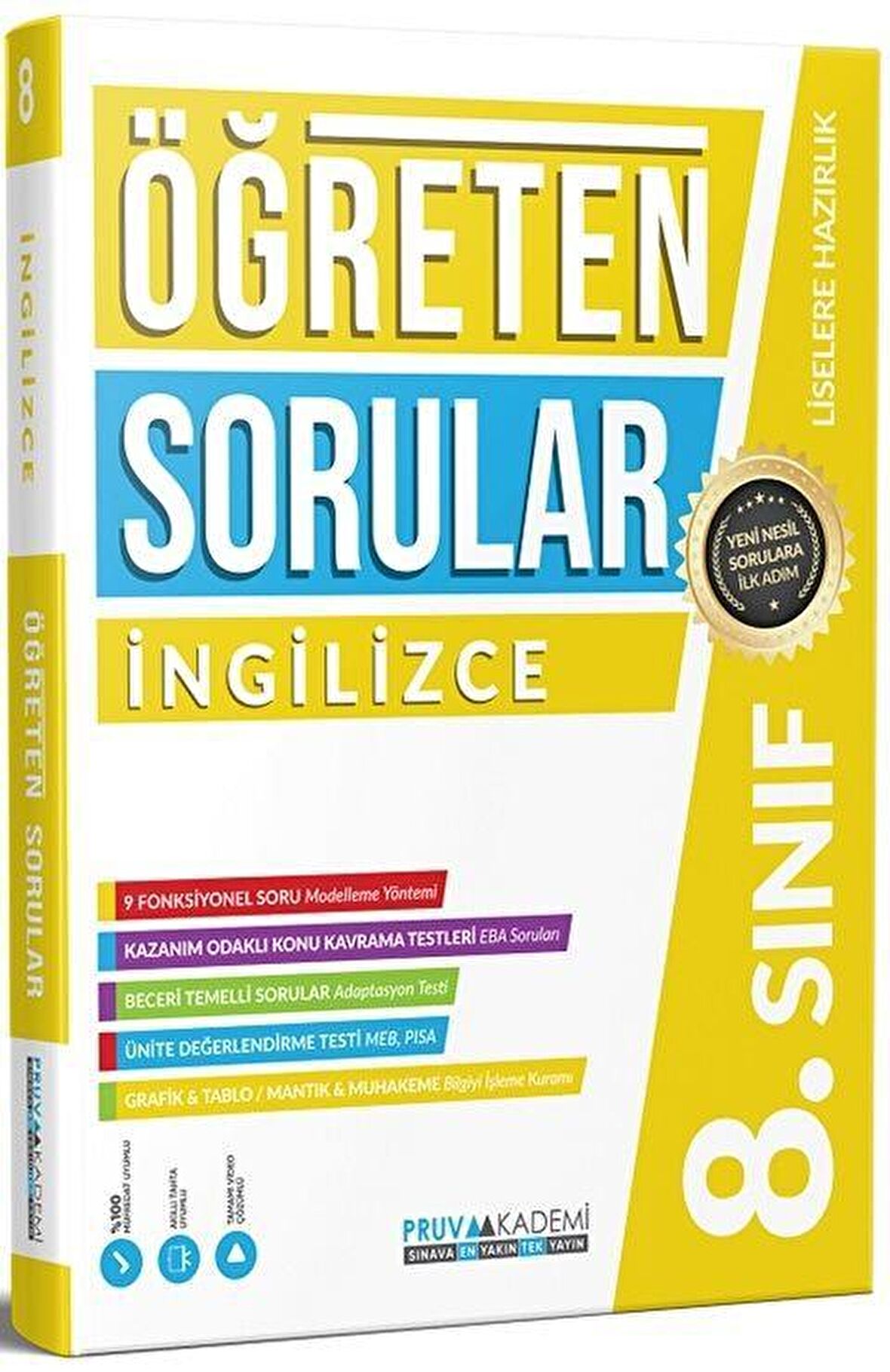 8. Sınıf İngilizce Öğreten Soru Bankası