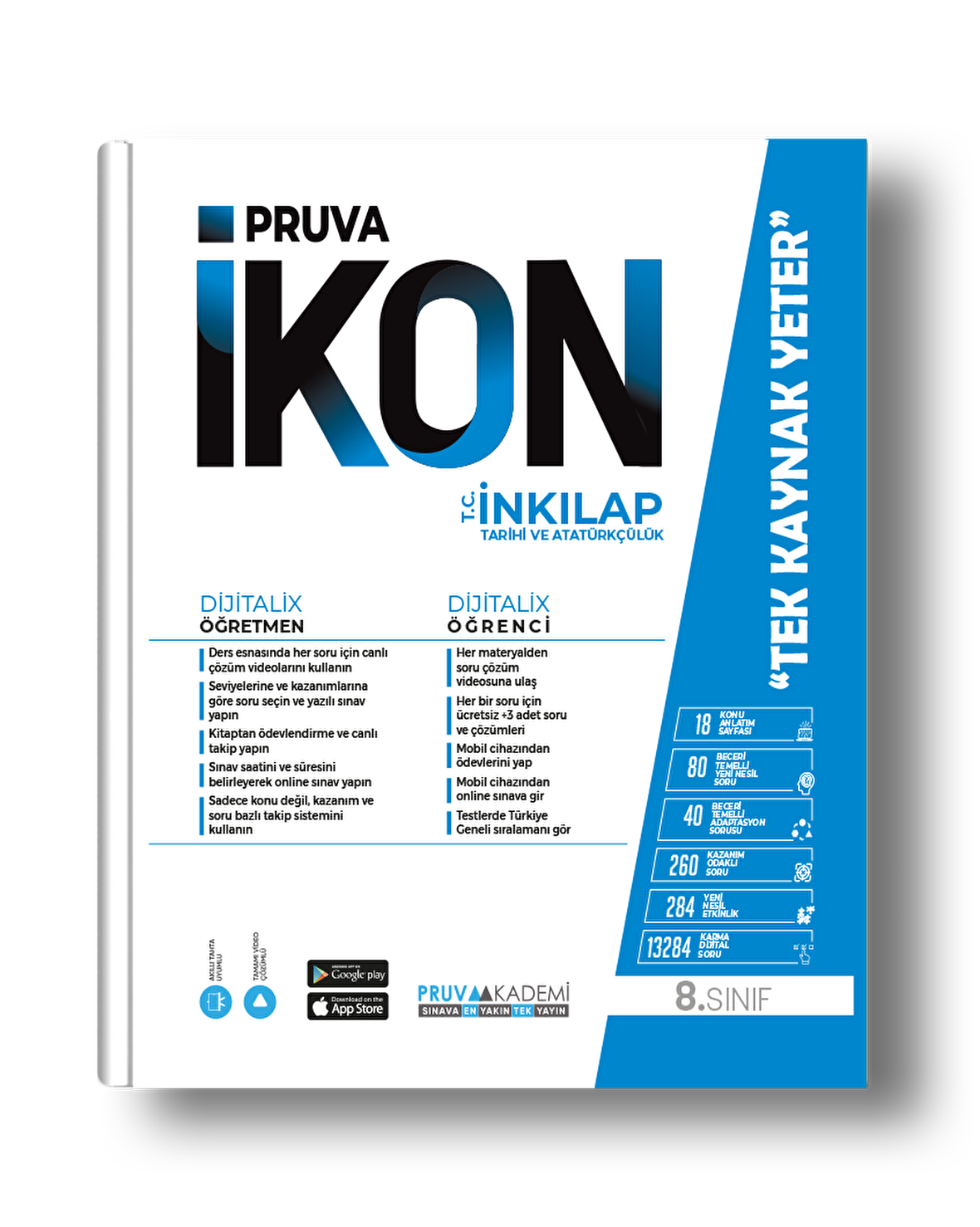 8. Sınıf İkon T.C. İnkılap Tarihi ve Atatürkçülük Konu Anlatım Kitabı