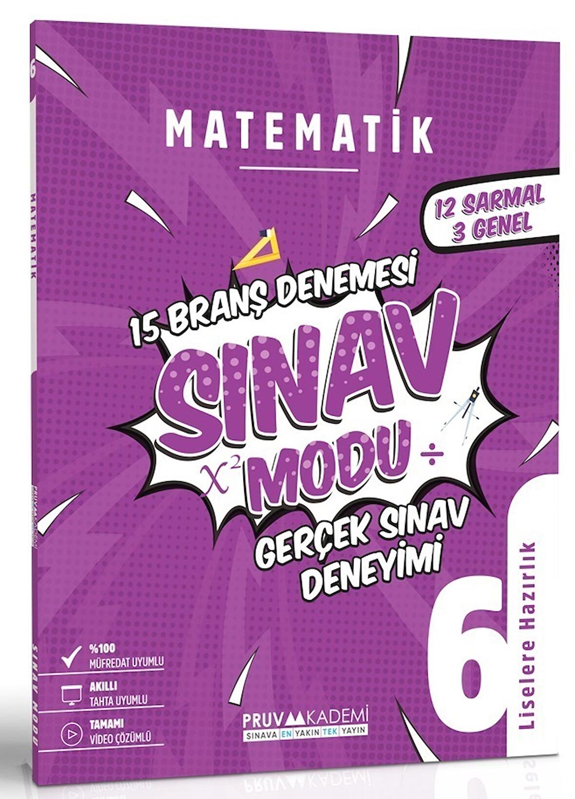 6. Sınıf Matematik Sınav Modu 15 Deneme