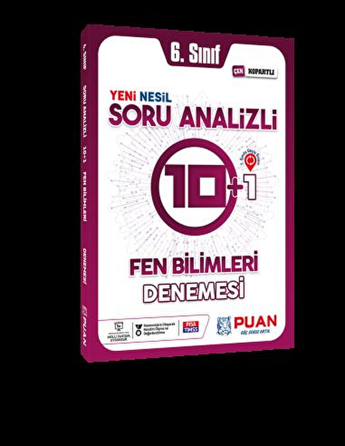 Puan Yayınları 6. Sınıf Fen Bilimleri Soru Analizli 10+1 Deneme