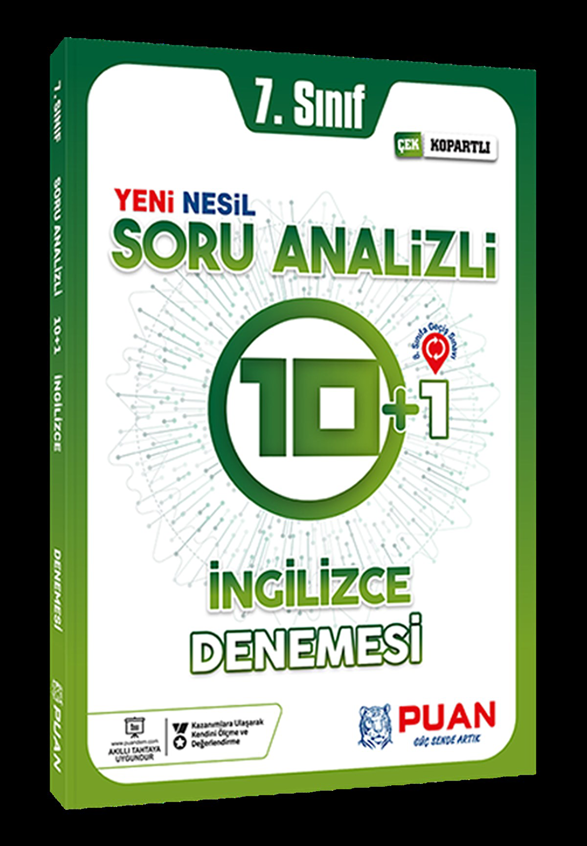 Puan Yayınları 7. Sınıf İngilizce Bilgiler 10+1 Denemesi