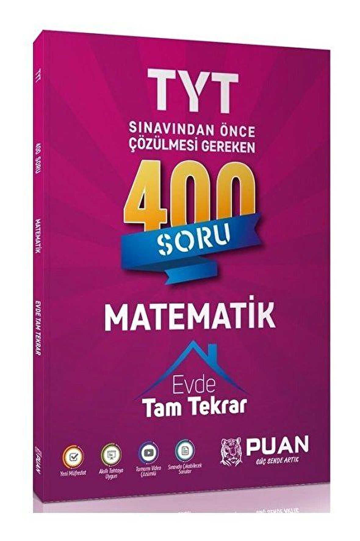 Puan TYT Matematik Evde Tam Tekrar 400 Soru