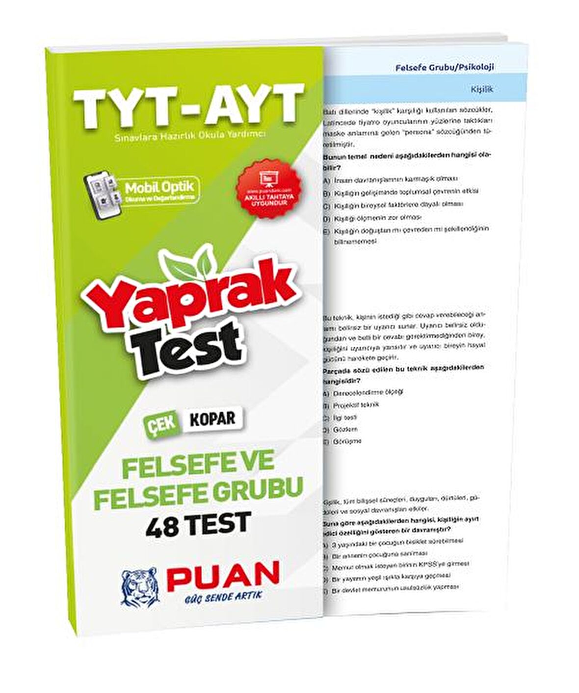 Puan 2021 TYT AYT Felsefe ve Felsefe Grubu Yaprak Test