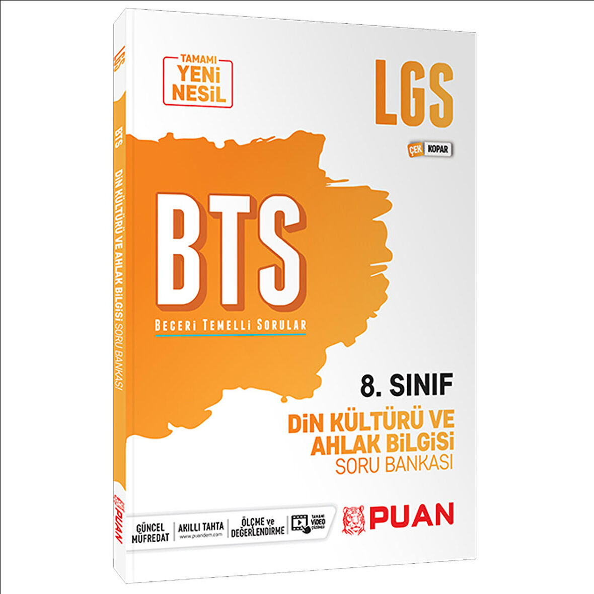 Puan Yayınları 8. Sınıf LGS  Din Kültürü ve Ahlak Bilgisi  BTS Soru Bankası