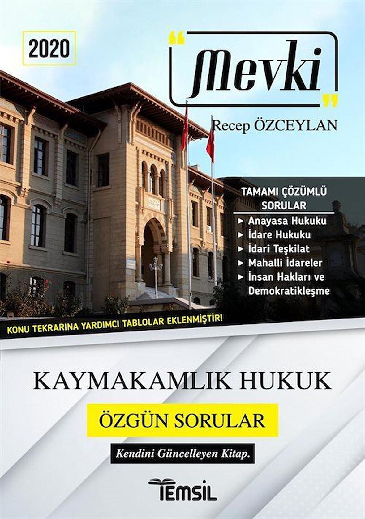 2020 Mevki Kaymakamlık Hukuk Özgün Sorular / Recep Özceylan