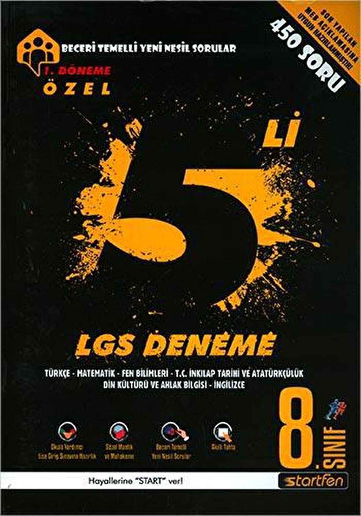 8. Sınıf LGS 1. Dönem 5 li Deneme