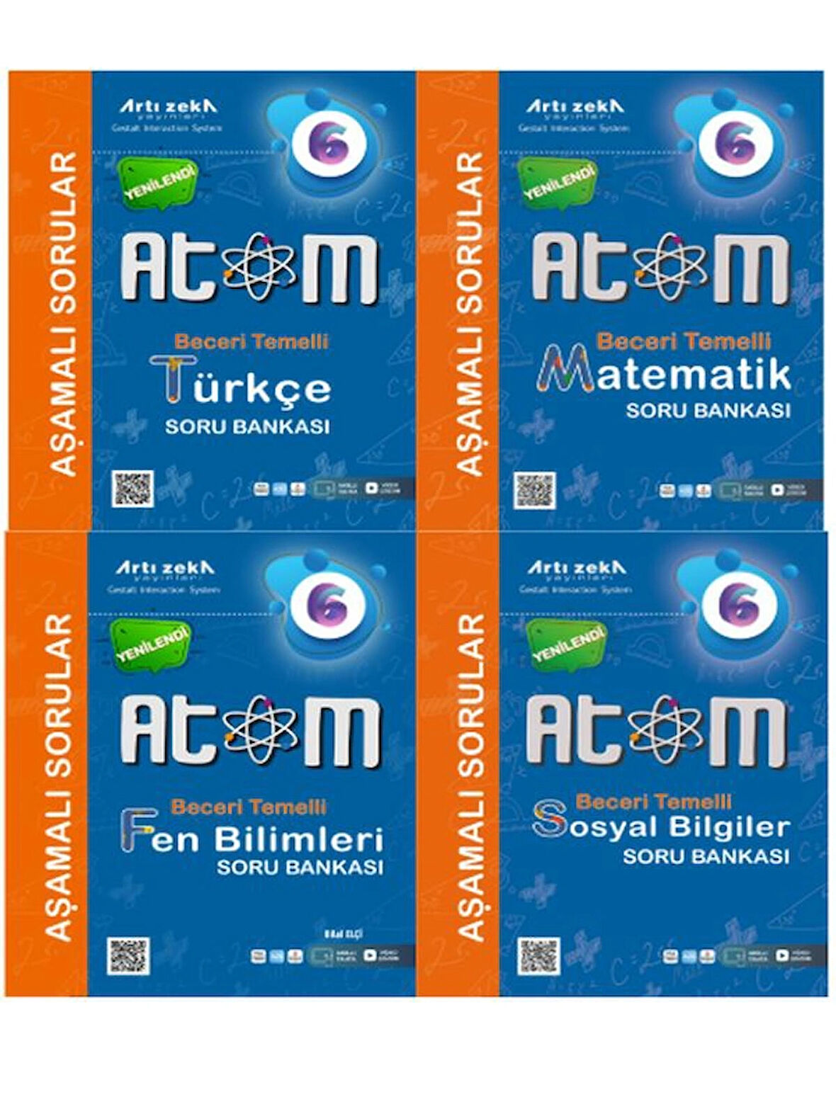 6. Sınıf Atom Beceri Temelli  Soru Bankası  SET