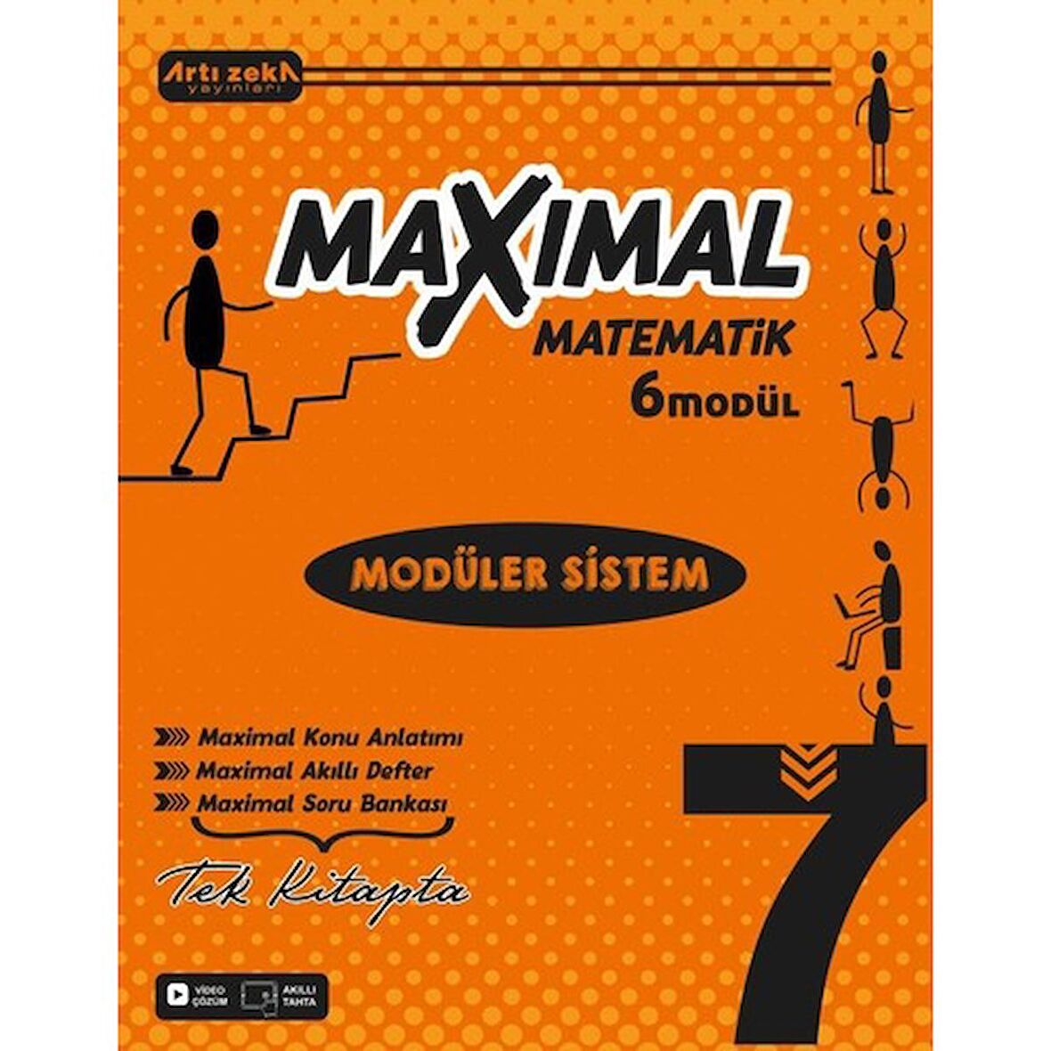 7 Sınıf Maxımal Matematik Modüler Sistem Seti (6 Modül)