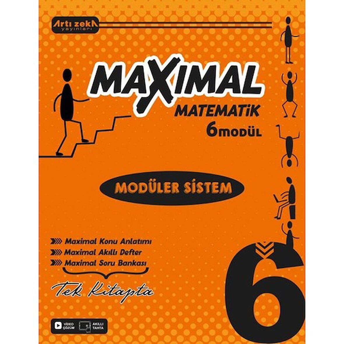 6 Sınıf Maxımal Matematik Modüler Sistem Seti (6 Modül)