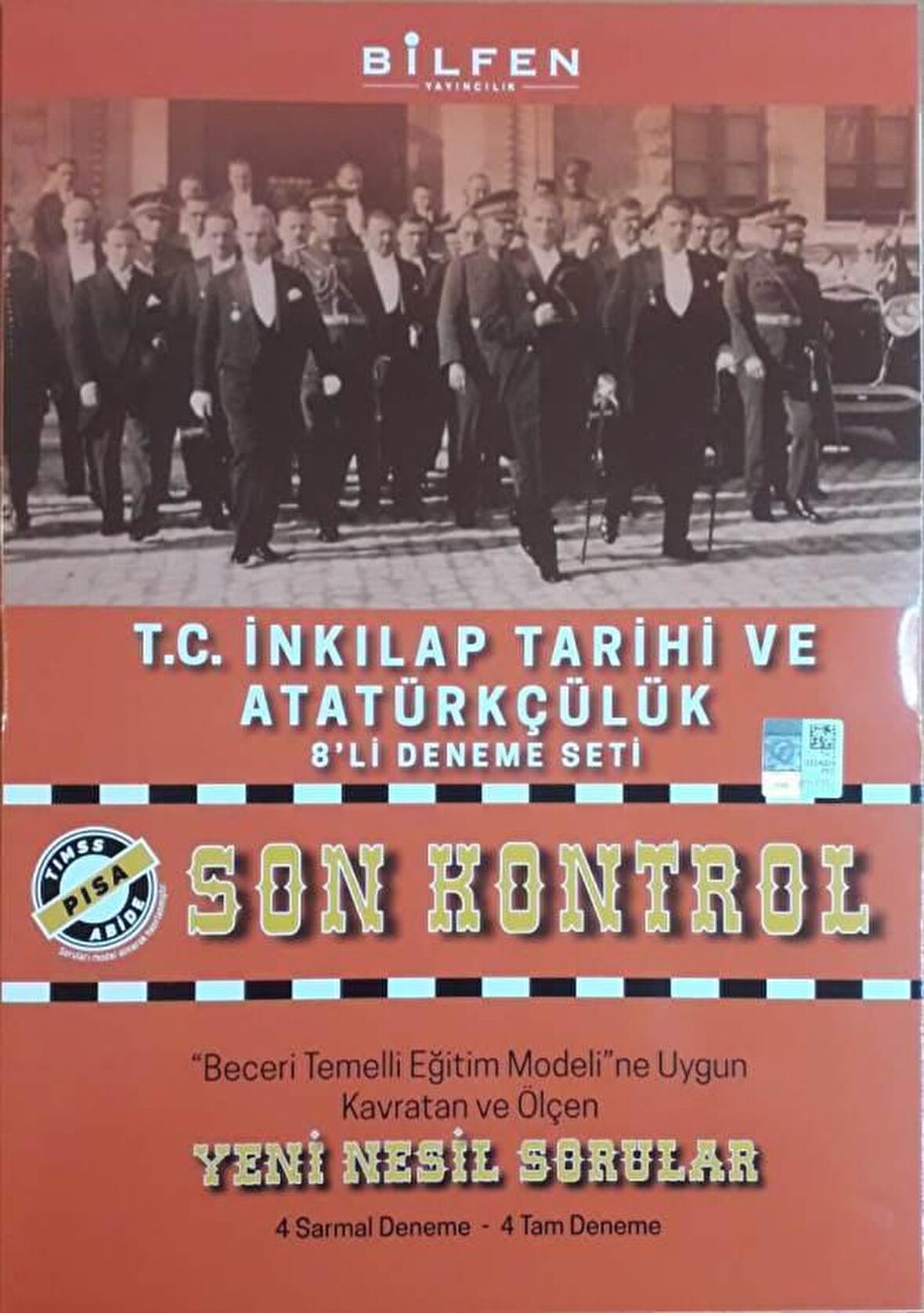 8. Sınıf T.C. İnkılap Tarihi ve Atatürkçülük Son Kontrol 8'li Deneme Seti