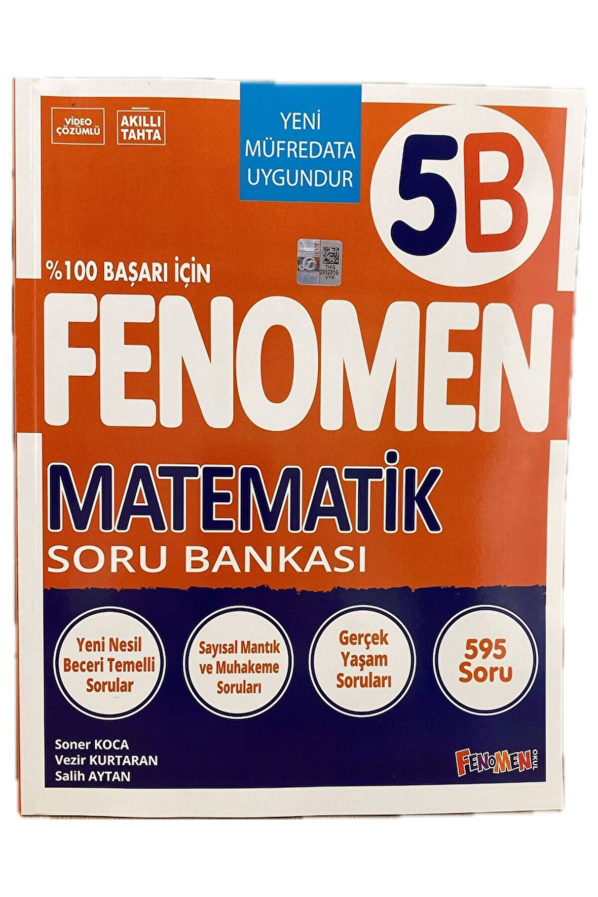 5. Sınıf Matematik B Fenomen Soru Bankası 2024-2025 Öğretim Yılı