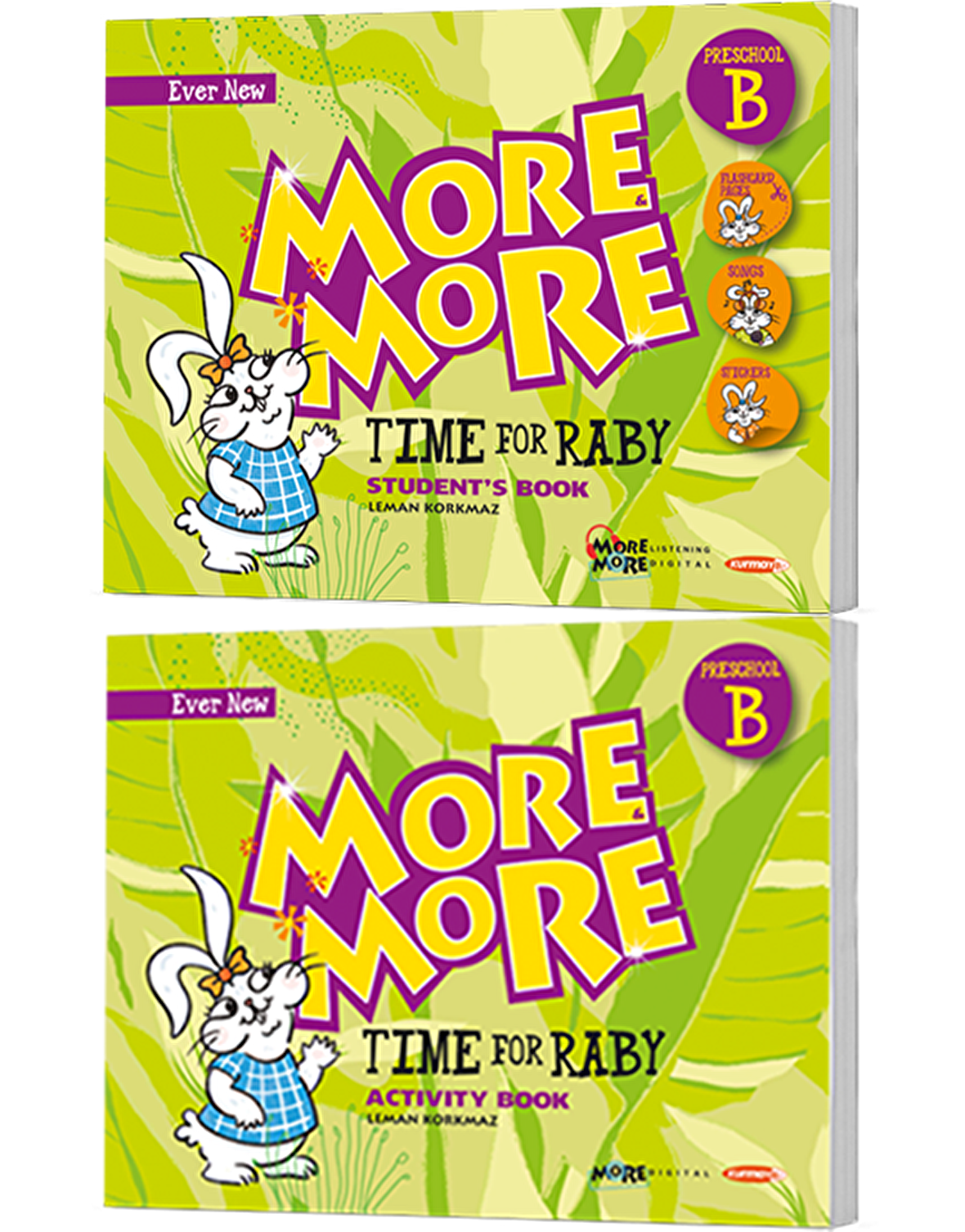 More and More Time for Raby (B) Students Book - Activity Book Kurmay ELT Yayınları