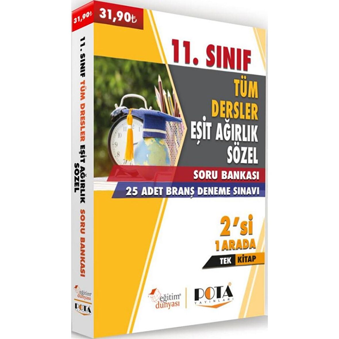 11. Sınıf Tüm Dersler Eşit Ağırlık Sözel Soru Bankası + 5 Deneme 2 Si 1 Arada