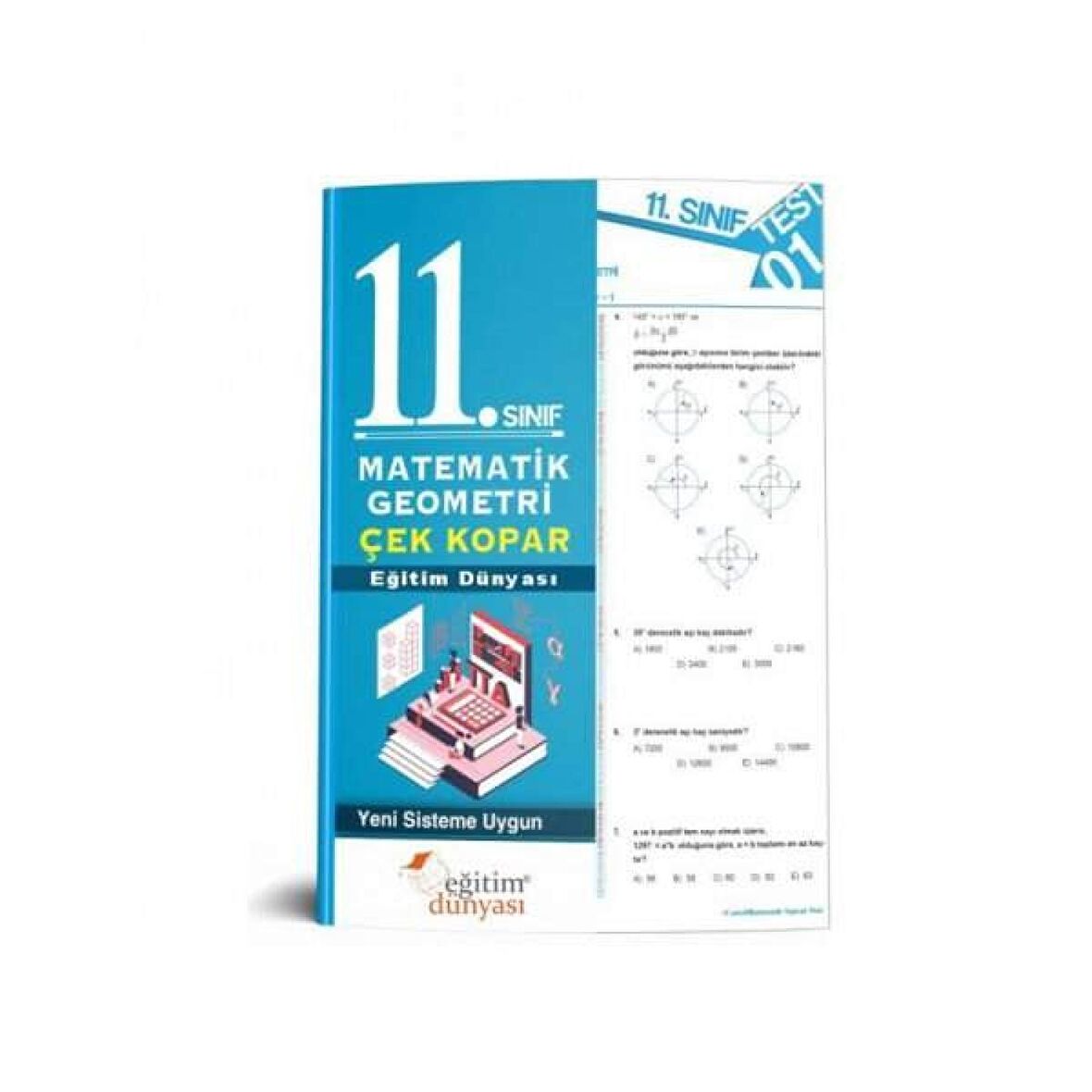 11. Sınıf Matematik Geometri Çek Kopar Yaprak Test Eğitim Dünyası Yayınları