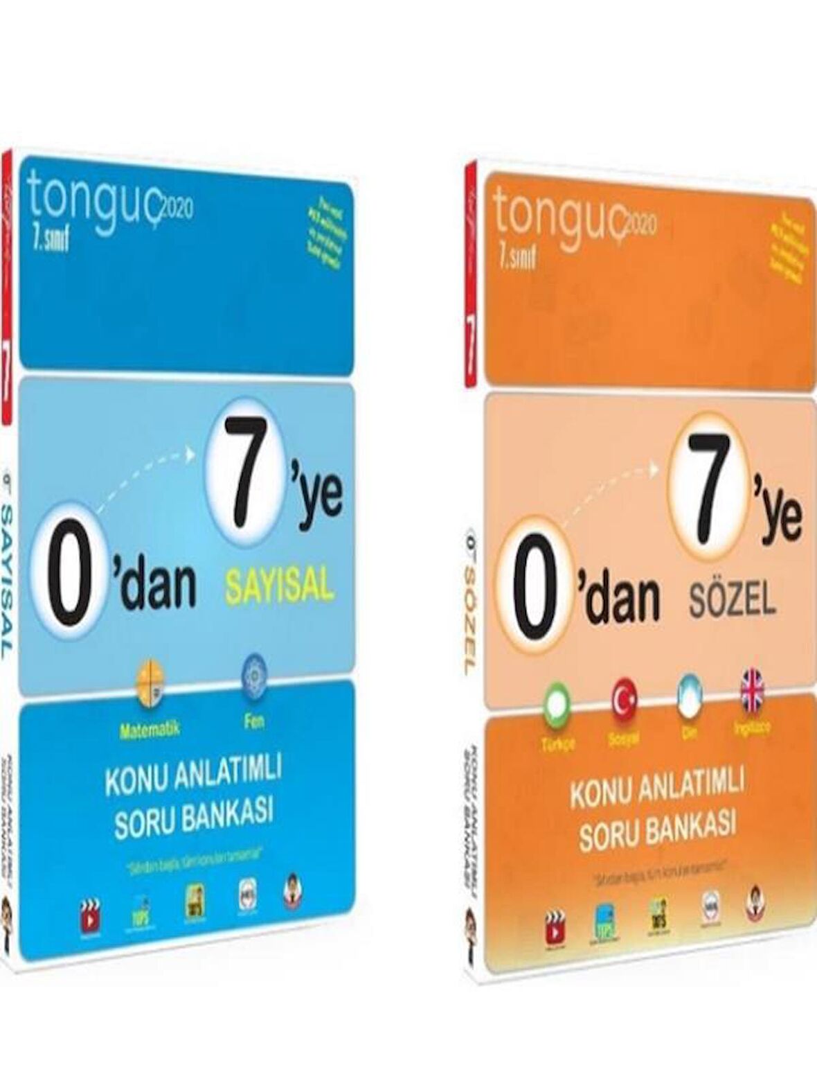 7. Sınıf 0 Dan 7 Ye Sayısal Ve Sözel Konu Anlatımlı Soru Bankası