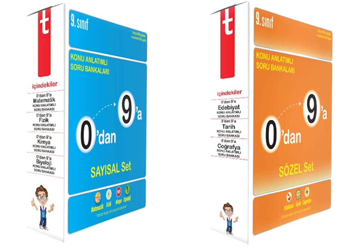 Tonguç 9. Sınıf 0'dan 9'a Sayısal Sözel Set